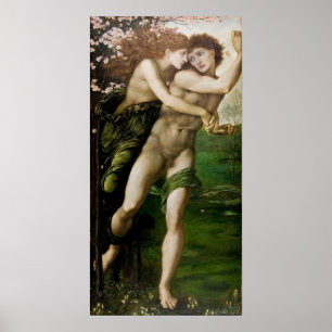 Poster Burne-Jones - Phyllis et Démophon