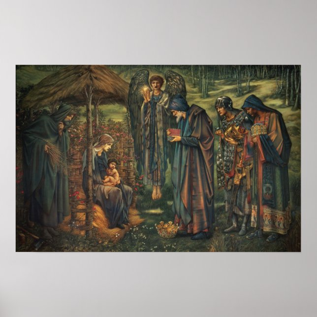 Poster Burne-Jones - Star De Bethléem (Devant)