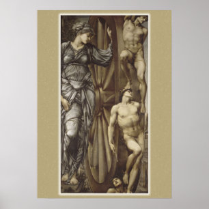 Poster Burne-Jones Wheel of Fortune CC0183