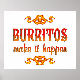 Poster Burritos