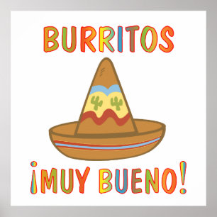 POSTER BURRITOS