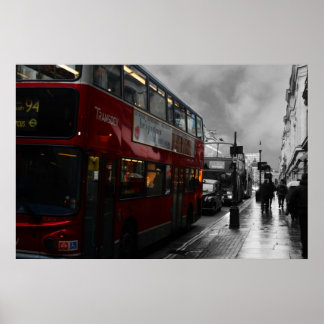 Poster Bus de Londres