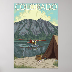 Poster Bush FishingColorado plat