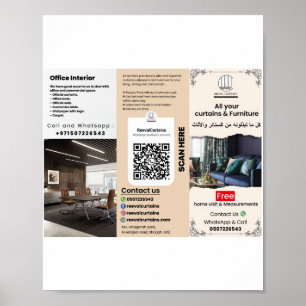 Poster Business Brochure for Marketing