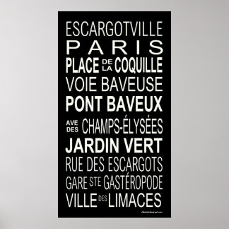Poster Busroll.Escargot.deux