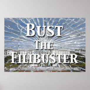 Poster Bust The Filibuster