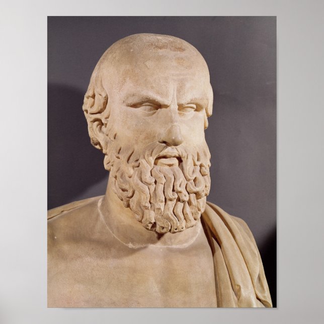Poster Buste d'Aeschylus (Devant)