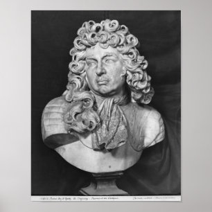 Poster Buste de Francois de Crequy, c.1690