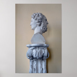 Poster Buste de Janus, The Hermitage, St. Pétersbourg, Ru