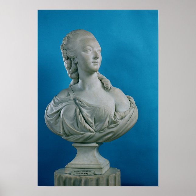 Poster Buste de la comtesse du Barry 1773 (Devant)