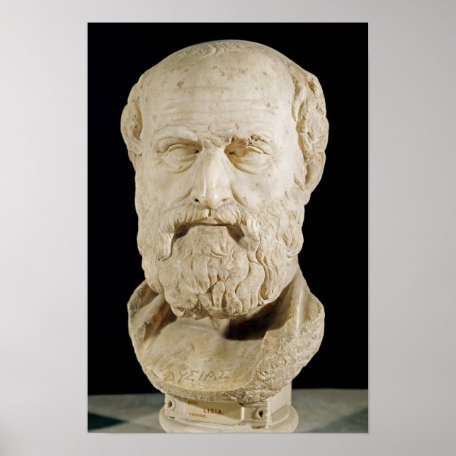 Poster Buste de Lysias (Devant)