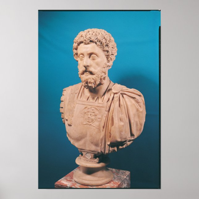 Poster Buste de Marcus Aurelius (Devant)