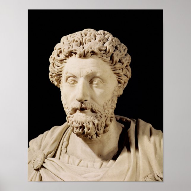 Poster Buste de Marcus Aurelius (Devant)