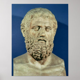 Poster Buste de Sophocles