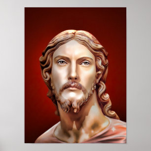 Poster BUSTE DU CHRIST SAUVEUR par MICHELANGE 2026__