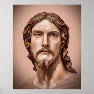 Poster BUSTE DU CHRIST SAUVEUR par MICHELANGE 2026__