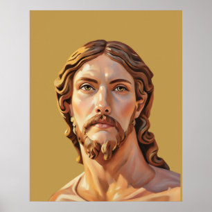 Poster BUSTE DU CHRIST SAUVEUR par MICHELANGE 2026