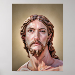 Poster BUSTE DU CHRIST SAUVEUR par MICHELANGELO