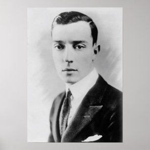 Poster Buster Keaton - Le Grand Visage De Pierre