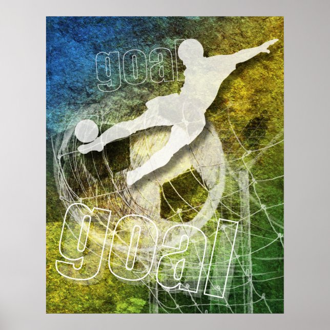 Poster But ! football masculin (Devant)