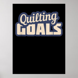 Poster Buts Drôle De Quilting