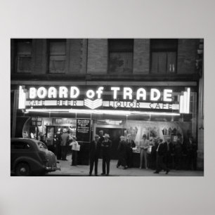 Poster Butte Board of Trade, années 1930