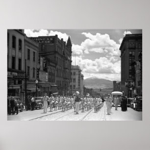 Poster Butte Parade, 1939