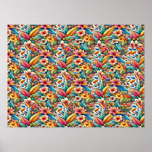 Poster BUTTERFLY 1 STEREOGRAM 16" x 12", No Frame (Devant)