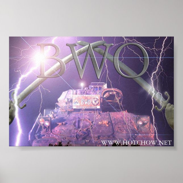 Poster BWOéclair (Devant)