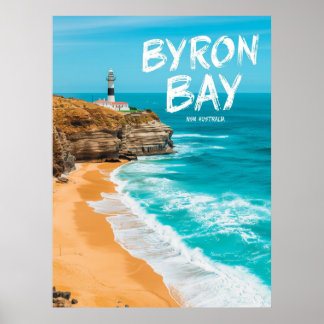 Poster Byron Bay NSW Australia