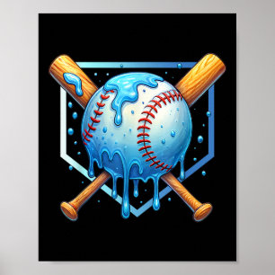 Poster Bysebyll Goutte de glace Crème Goutte Jeunes garço
