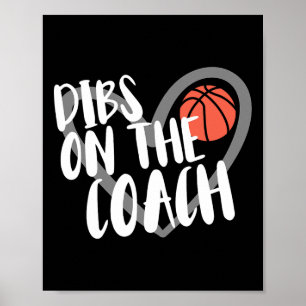 Poster Bysketbyll Femme Entraîneuse Épouse Sur L'Entraîne