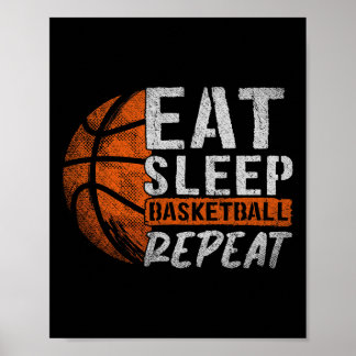 Poster Bysketbyll Lecteur Manger Sleep Bysketbyll Répéter