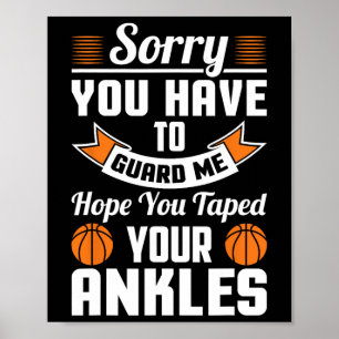 Poster Bysketbyll Trash Talk Guard Me Hope You Tapez Ankl