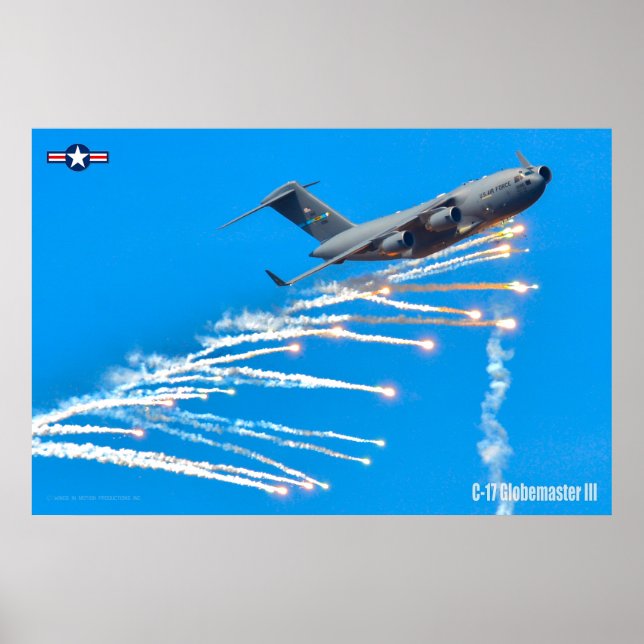 POSTER C-17 GLOBEMASTER III (Devant)