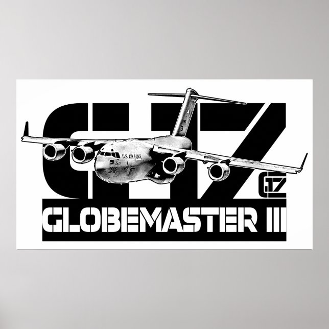 Poster C-17 Globemaster III (Devant)
