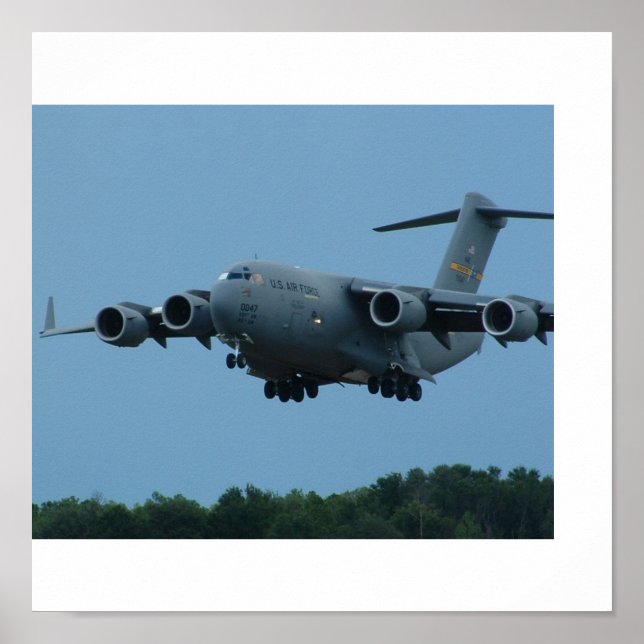 Poster C-17 Globemaster III (Devant)