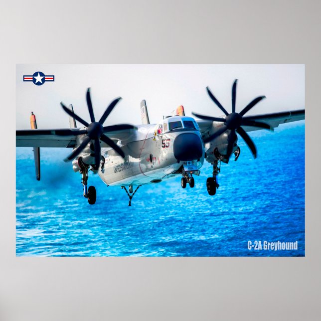 POSTER C-2A GREYHOUND (Devant)