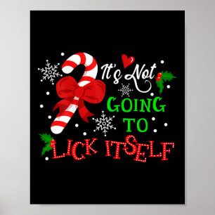 Poster Ça ne va pas le lick Sucre de canne Christma