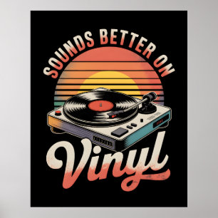 Poster Ça sonne mieux sur Vinyl