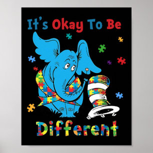 Poster Ça va d'être différent Sensibilisation sur l'autis