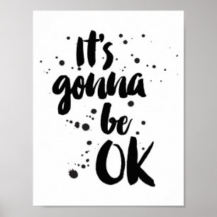 Poster Ça va être OK Art Print
