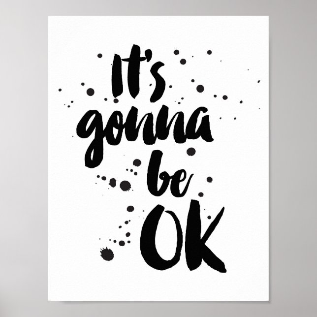 Poster Ça va être OK Art Print (Devant)