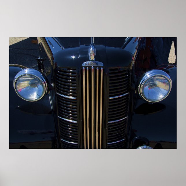 POSTER CAB AUSTIN FX3 LONDON (Devant)