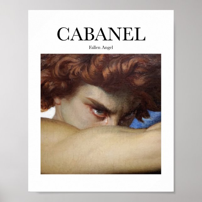 Poster Cabanel - Angel tombé (Devant)