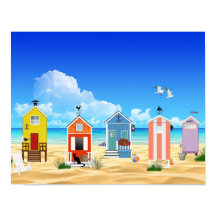 Cabanes De Sable Tropical