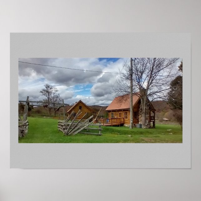 Poster Cabine de montagne (Devant)