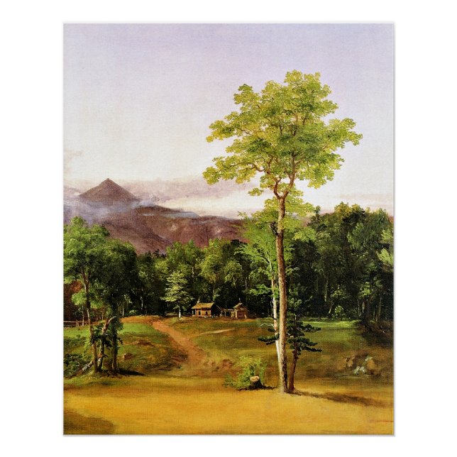 Poster Cabine des Bois, New Hampshire, (Devant)