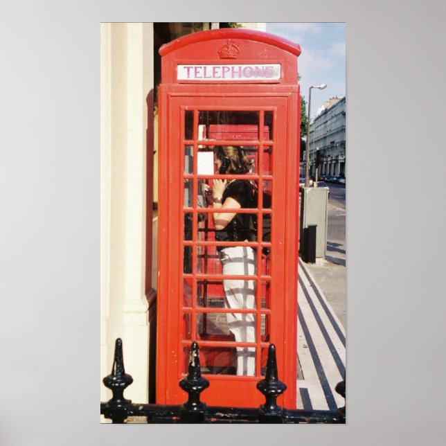 Poster Cabine téléphonique de Londres (Devant)