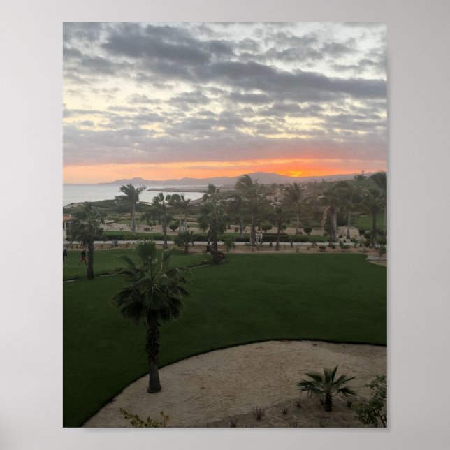 Poster Cabo Sunset (Devant)